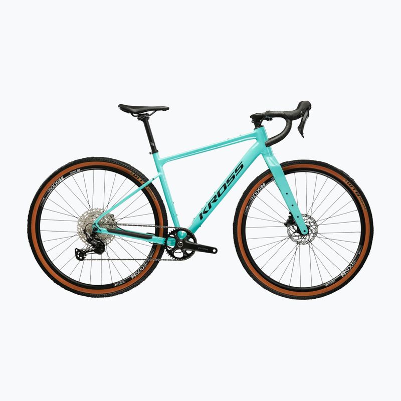 Rower gravelowy KROSS Esker 5.0 morski/czarny/połysk