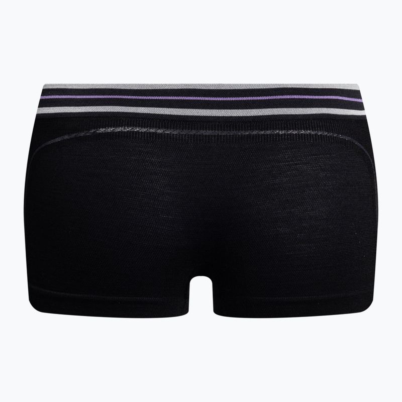 Bokserki termoaktywne damskie Brubeck Active Wool czarny 2
