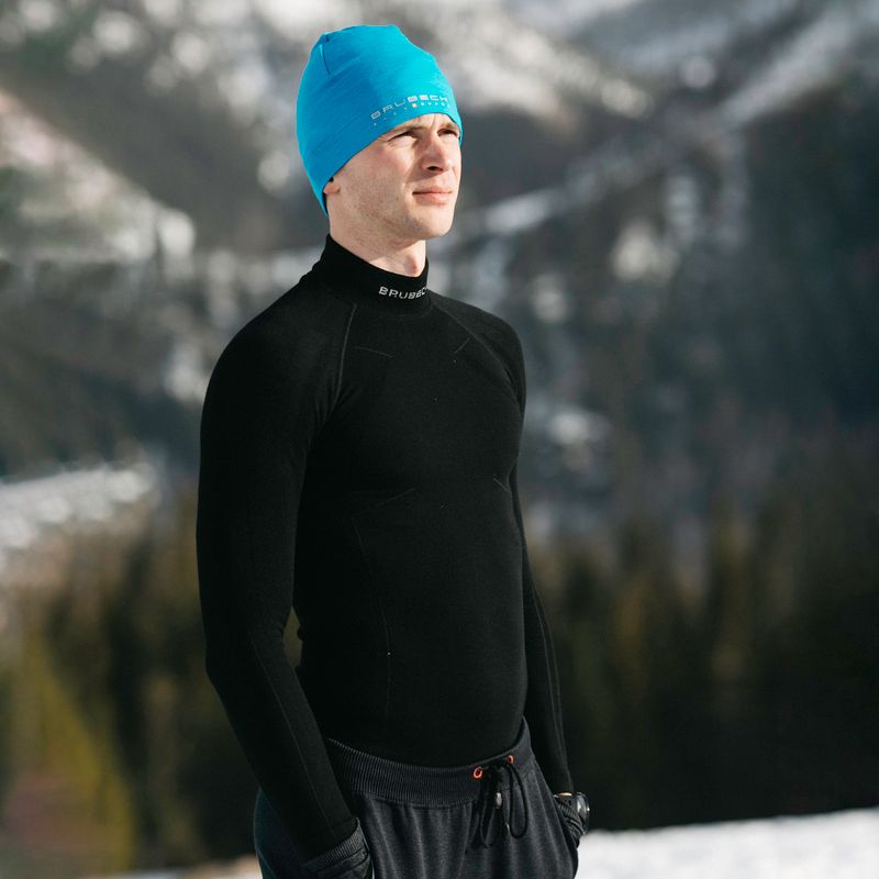 Bluza termoaktywna męska Brubeck Extreme Thermo czarny 5