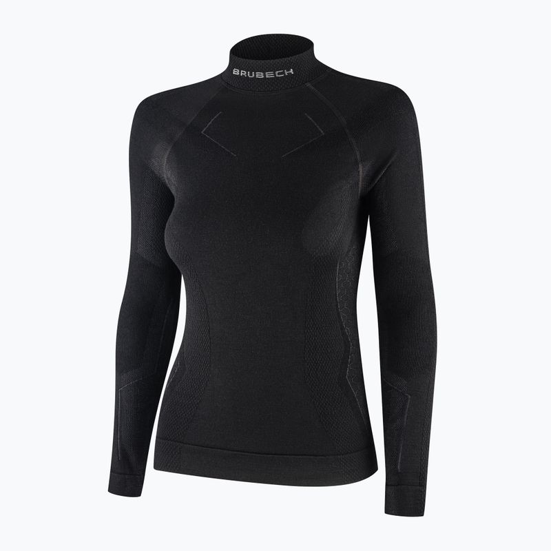 Bluza termoaktywna damska Brubeck Extreme Merino czarny 5
