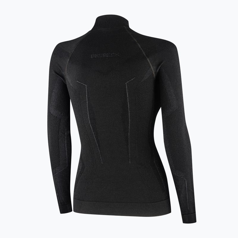 Bluza termoaktywna damska Brubeck Extreme Merino czarny 6