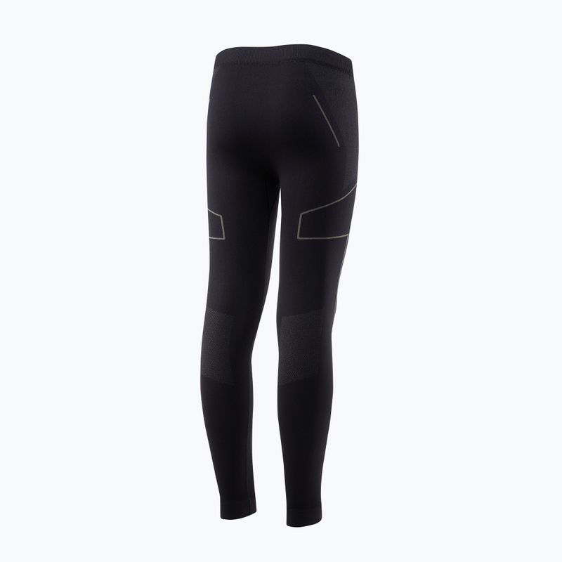 Spodnie termoaktywne dziecięce Brubeck Thermo Junior czarny/grafit 2