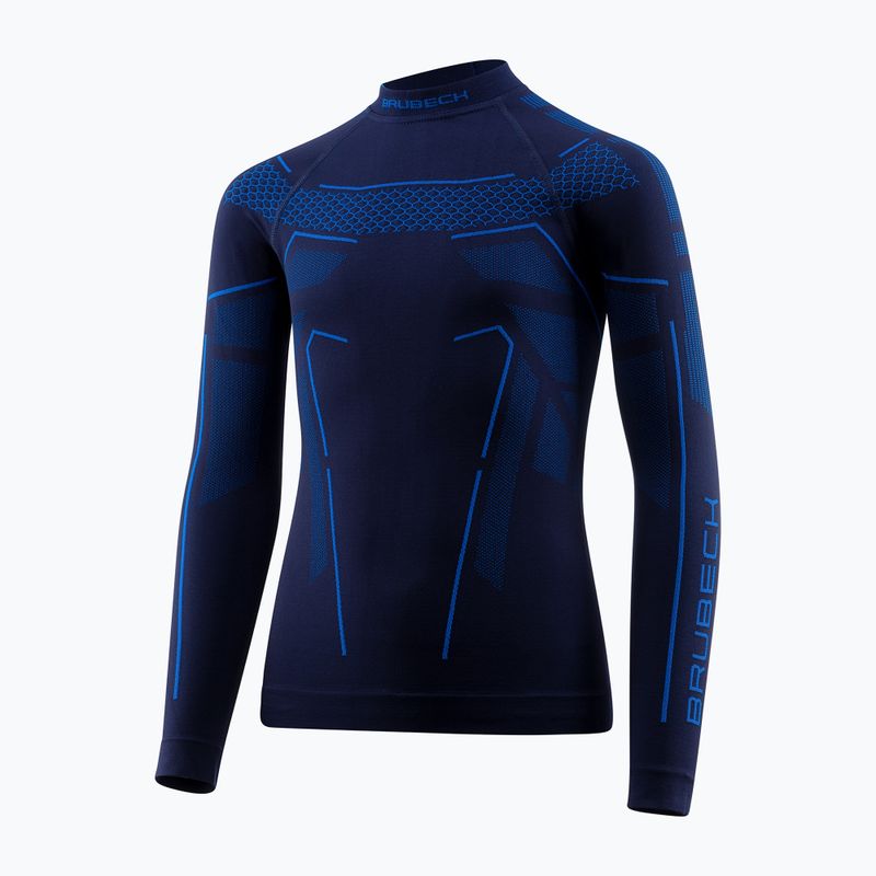 Bluza termoaktywna dziecięca Brubeck Thermo Junior granatowy/niebieski