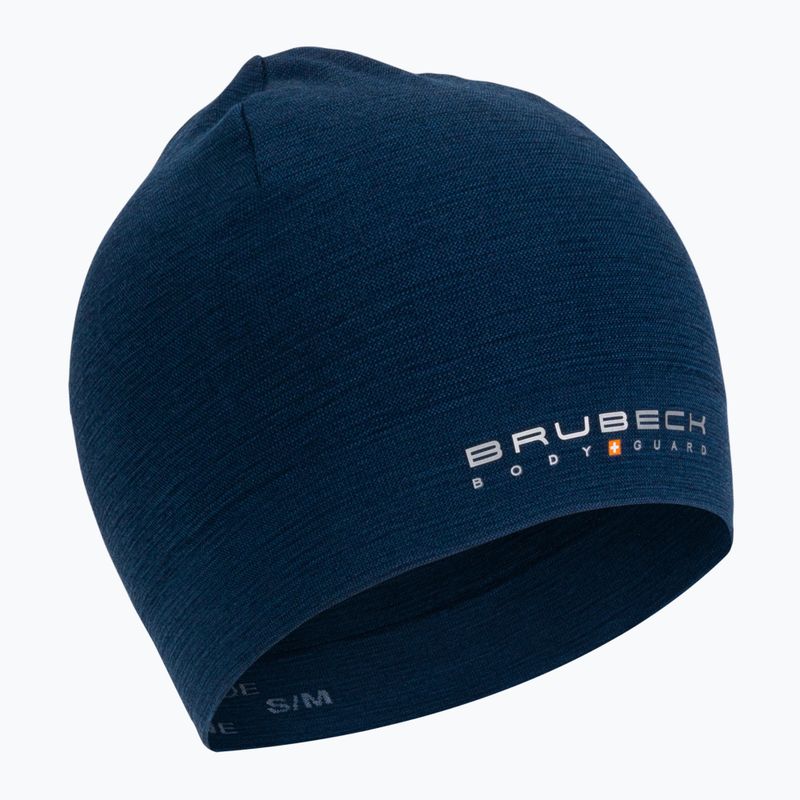 Czapka termoaktywna Brubeck Merino Wool granatowy