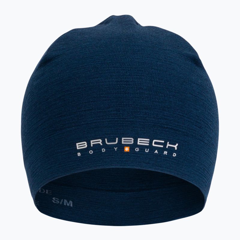 Czapka termoaktywna Brubeck Merino Wool granatowy 2