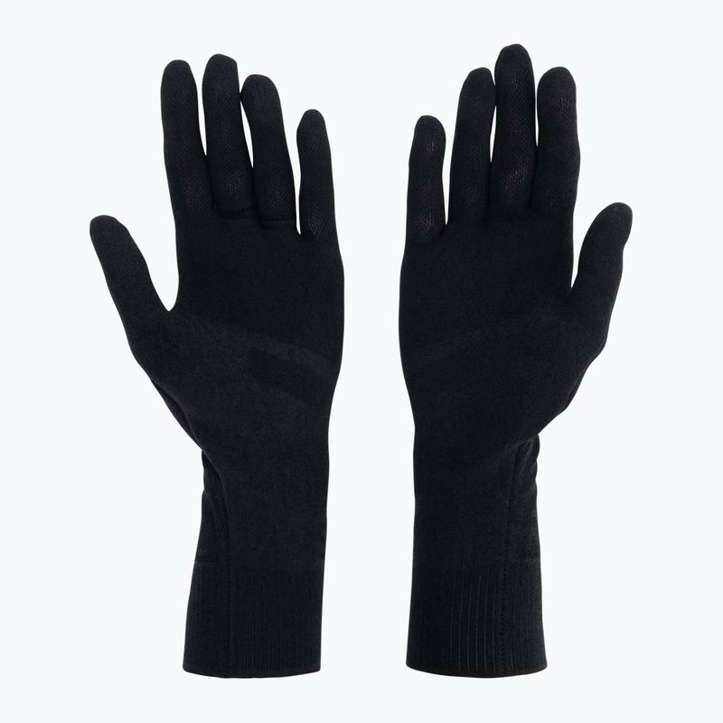 Rękawiczki do biegania Brubeck Merino Wool czarny 3