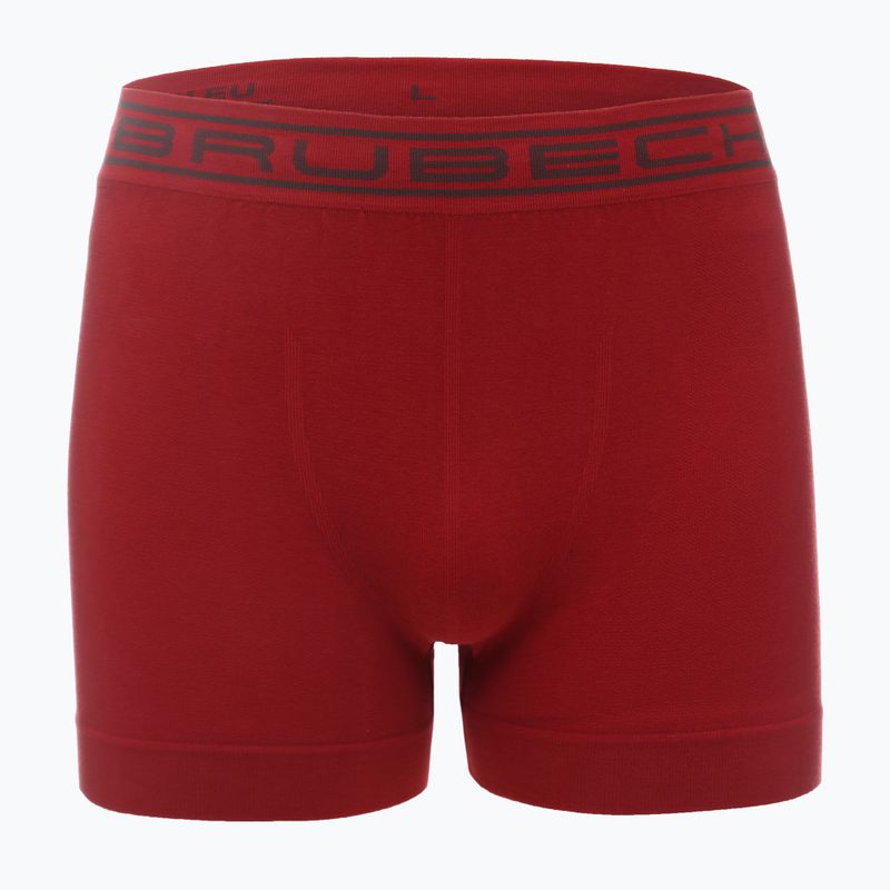 Bokserki termoaktywne męskie Brubeck Comfort Cotton czerwony 4