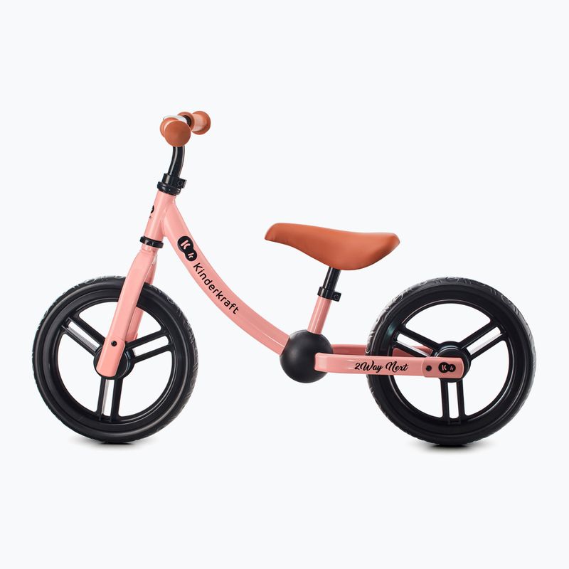 Rowerek biegowy Kinderkraft 2Way Next rose pink 2