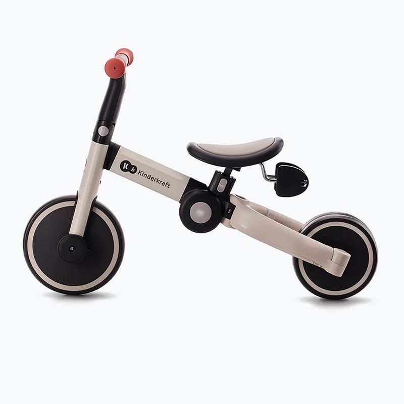 Rowerek biegowy trójkołowy Kinderkraft 4TRIKE silver grey 7