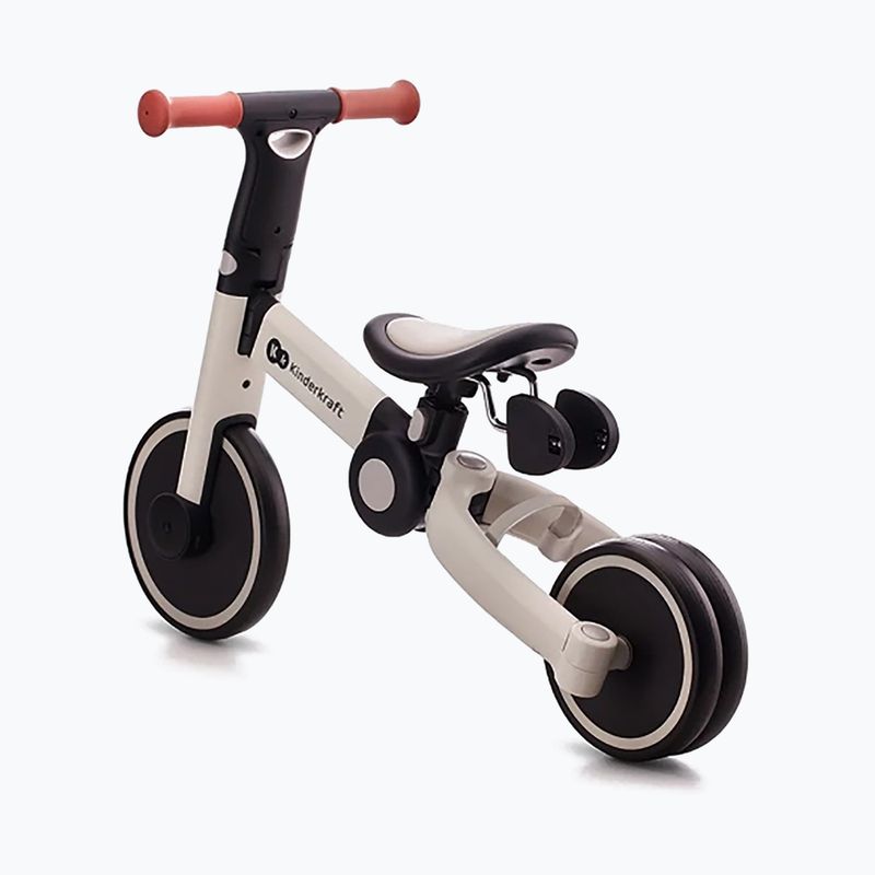 Rowerek biegowy trójkołowy Kinderkraft 4TRIKE silver grey 8
