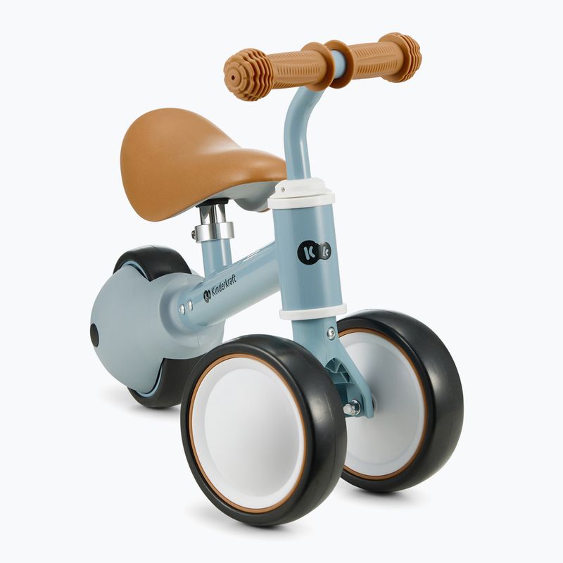 Rowerek biegowy trójkołowy Kinderkraft Cutie light blue 3