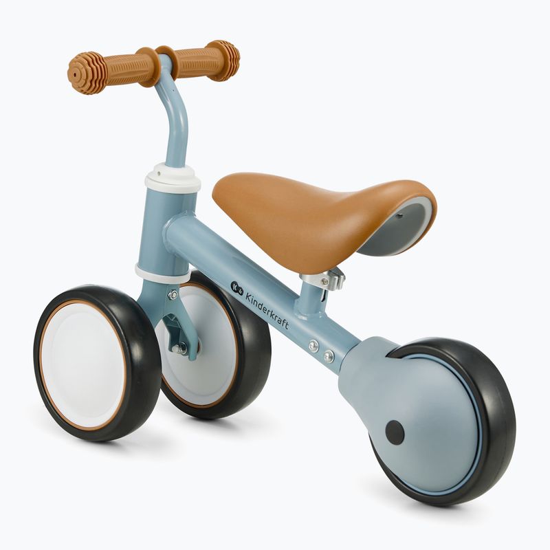 Rowerek biegowy trójkołowy Kinderkraft Cutie light blue 4