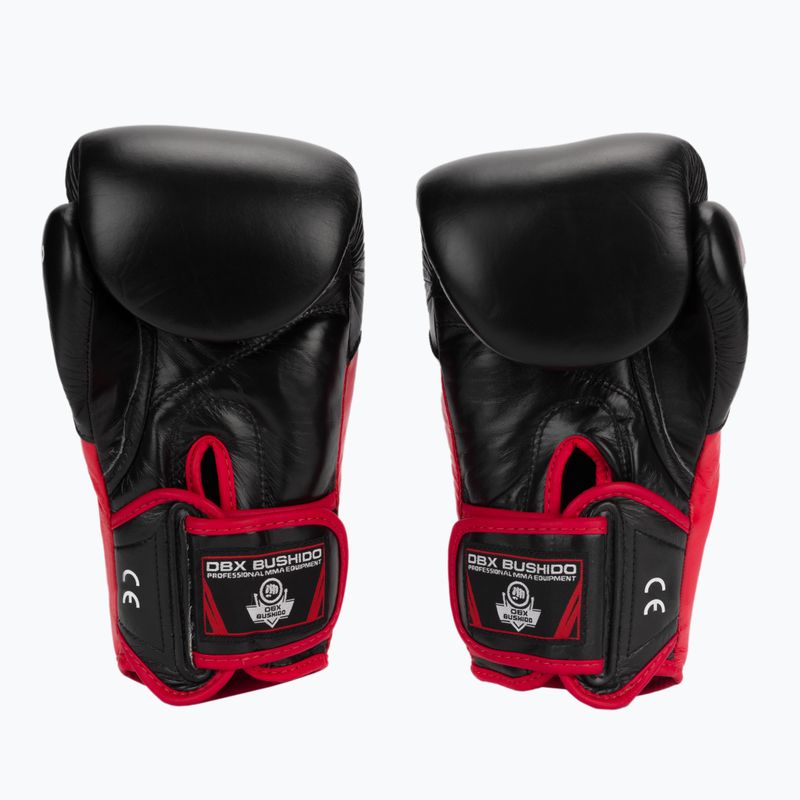 Rękawice bokserskie DBX BUSHIDO Z Systemem Wrist Protect czarne Bb4 3