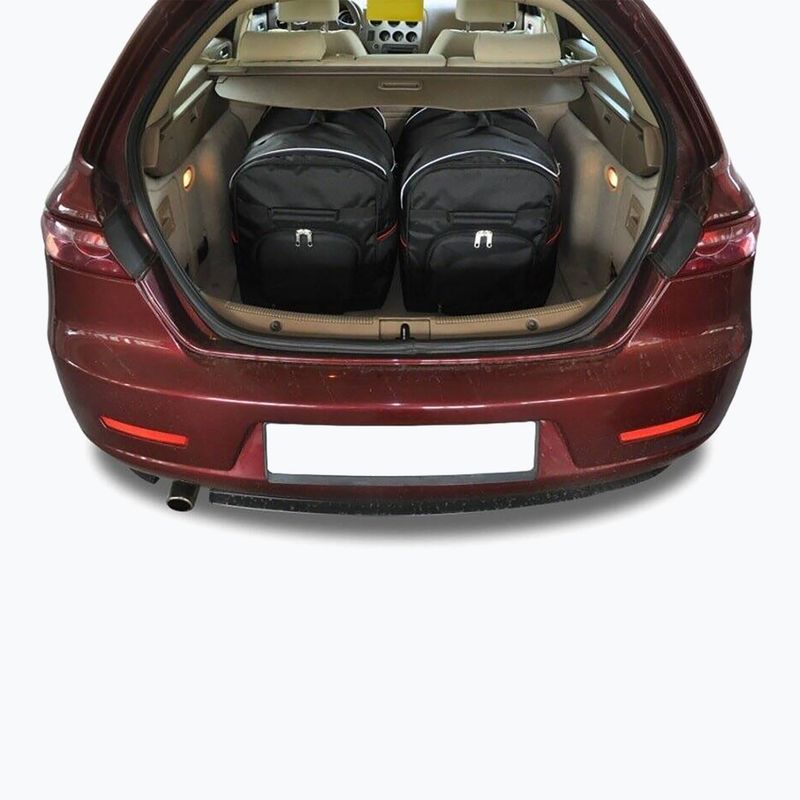 Zestaw toreb do bagażnika KJUST Alfa Romeo 159 Sportwagon 2005-2011 4 szt. czarny 16
