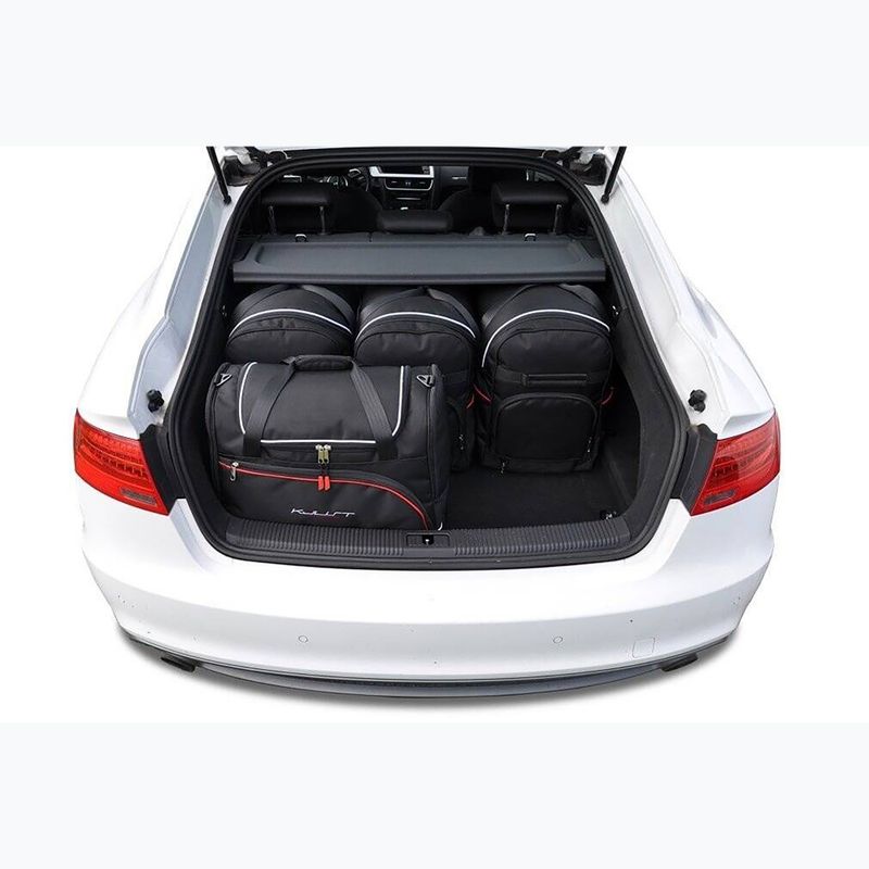 Zestaw toreb do bagażnika KJUST Audi A5 Sportback 2009-2016 5 szt. czarny 16