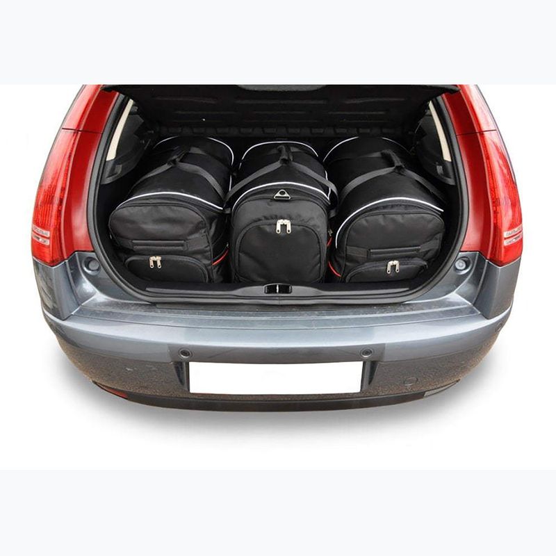 Zestaw toreb do bagażnika KJUST Citroen C4 Hatchback 2004-2010 3 szt. czarny 15