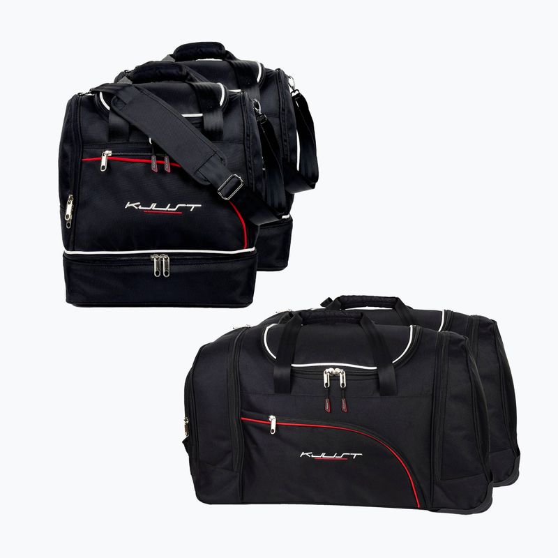 Zestaw toreb do bagażnika KJUST Citroen C4 Hatchback 2010-2017 4 szt. czarny