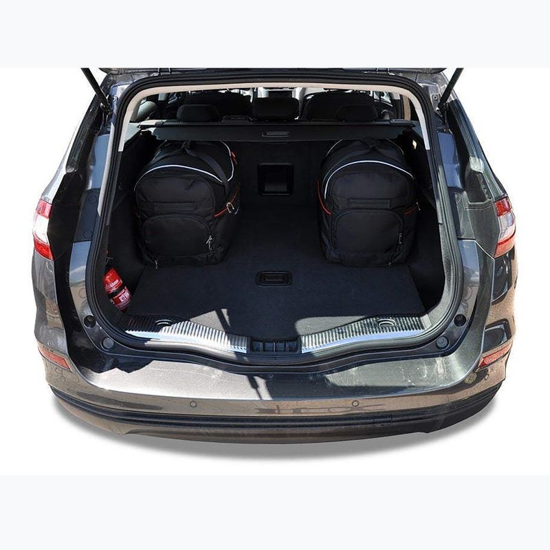 Zestaw toreb do bagażnika KJUST Ford Mondeo Kombi 2014-2021 5 szt. czarny 17
