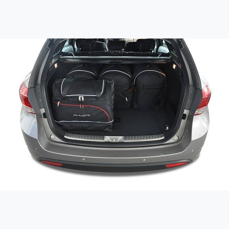 Zestaw toreb do bagażnika KJUST Hyundai I40 Kombi 2011-2019 5 szt. czarny 17