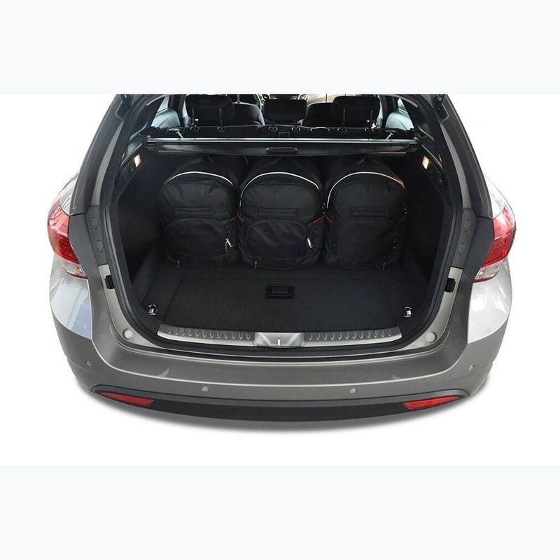 Zestaw toreb do bagażnika KJUST Hyundai I40 Kombi 2011-2019 5 szt. czarny 18