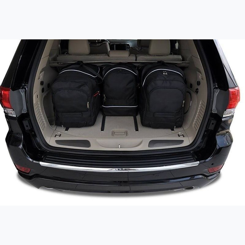 Zestaw toreb do bagażnika KJUST Jeep Grand Cherokee 2010-2021 4 szt. czarny 17