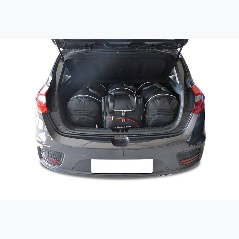 Zestaw toreb do bagażnika KJUST Kia Cee'D Hatchback 2012-2018 4 szt. czarny 16