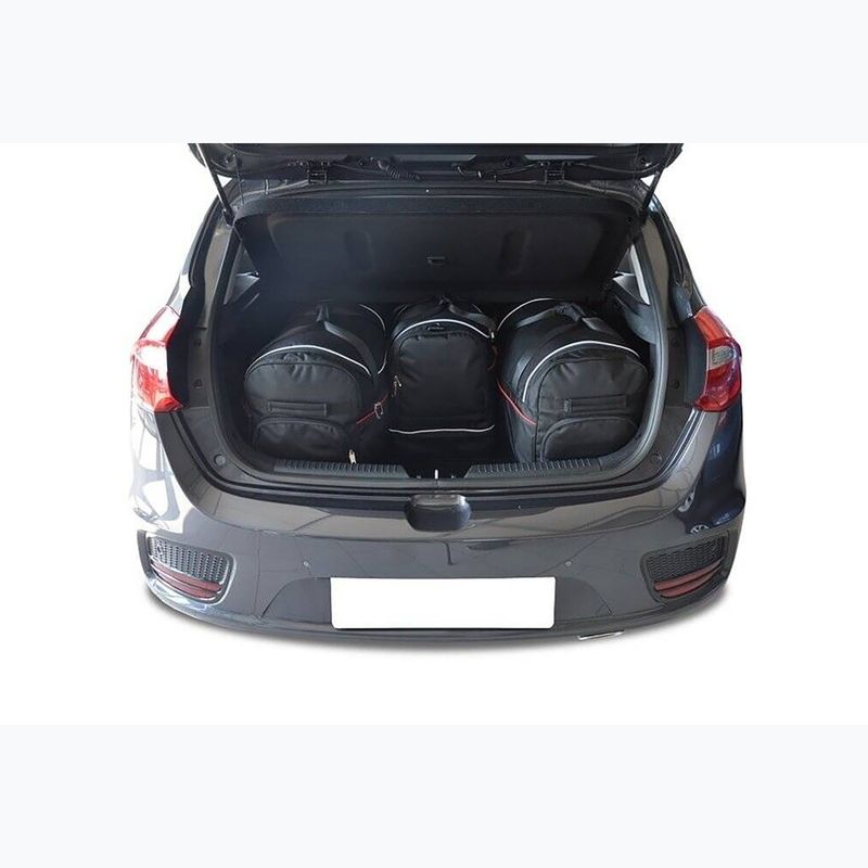 Zestaw toreb do bagażnika KJUST Kia Cee'D Hatchback 2012-2018 4 szt. czarny 17