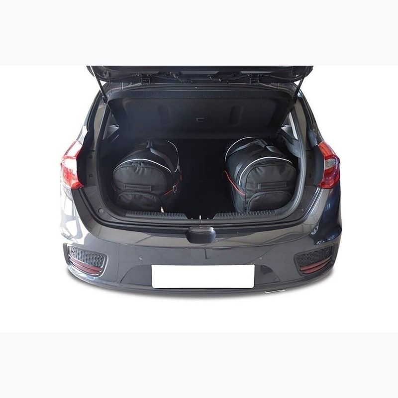 Zestaw toreb do bagażnika KJUST Kia Cee'D Hatchback 2012-2018 4 szt. czarny 18