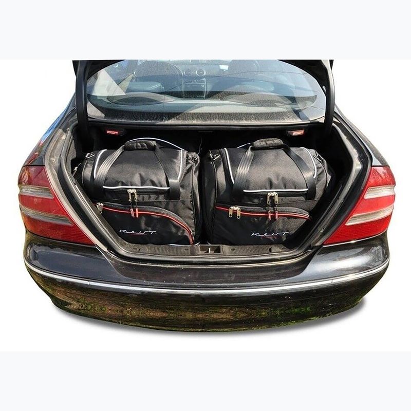 Zestaw toreb do bagażnika KJUST Mercedes-Benz CLK 2002-2010 4 szt. czarny 14