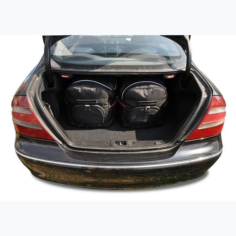 Zestaw toreb do bagażnika KJUST Mercedes-Benz CLK 2002-2010 4 szt. czarny 15