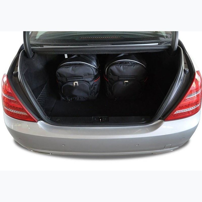 Zestaw toreb do bagażnika KJUST Mercedes-Benz S 2005-2013 4 szt. czarny 12
