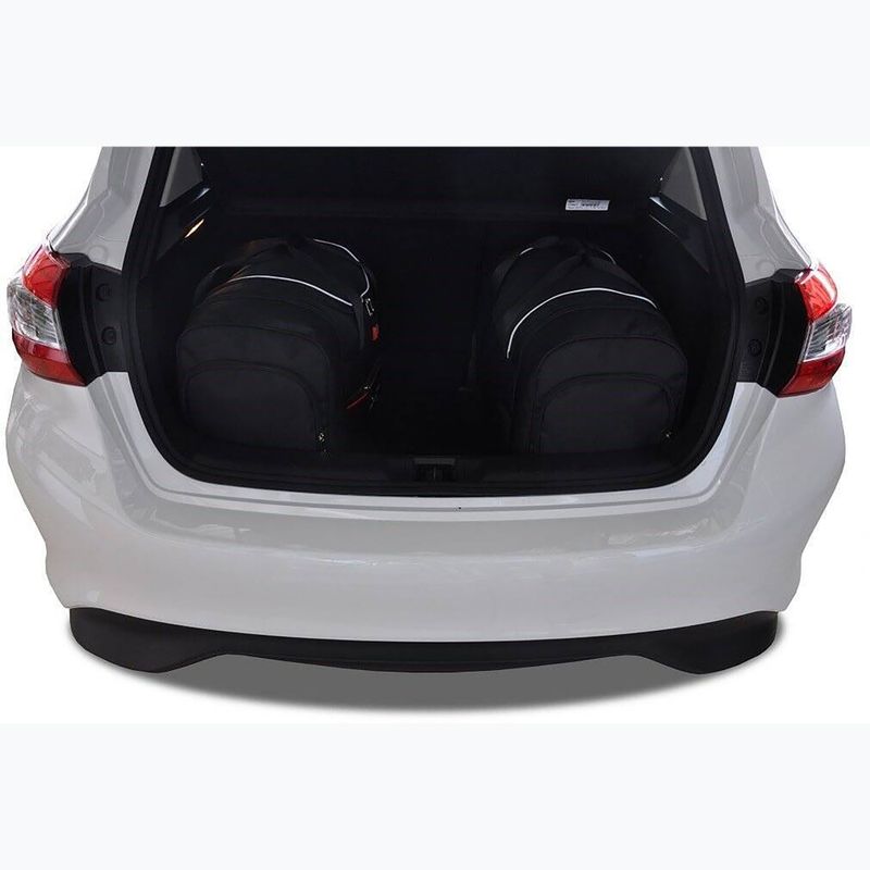 Zestaw toreb do bagażnika KJUST Nissan Pulsar 2014-2018 4 szt. czarny 15