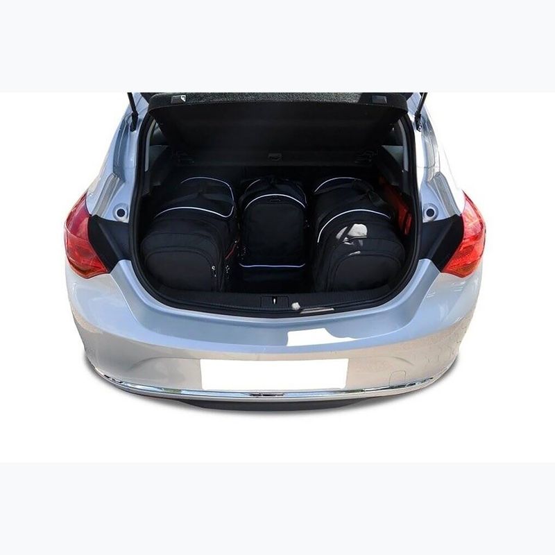 Zestaw toreb do bagażnika KJUST Opel Astra Hatchback 2009-2015 4 szt. czarny 12