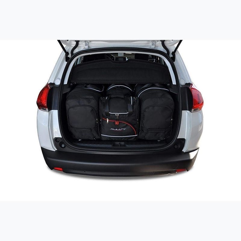 Zestaw toreb do bagażnika KJUST Peugeot 2008 2013-2019 4 szt. czarny 14
