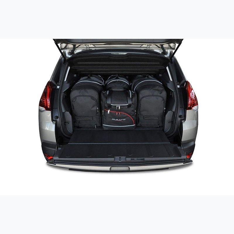 Zestaw toreb do bagażnika KJUST Peugeot 3008 2009-2016 4 szt. czarny 12
