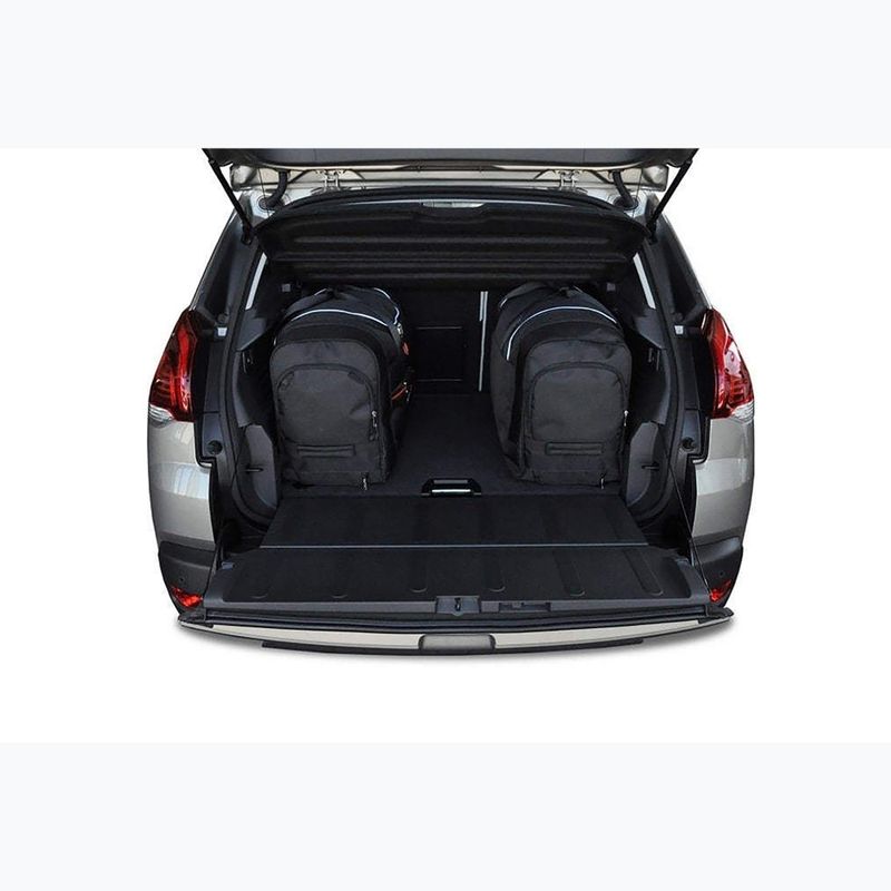 Zestaw toreb do bagażnika KJUST Peugeot 3008 2009-2016 4 szt. czarny 14