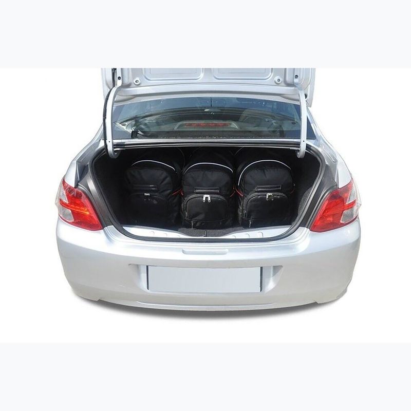Zestaw toreb do bagażnika KJUST Peugeot 301 2012-2019 5 szt. czarny 13