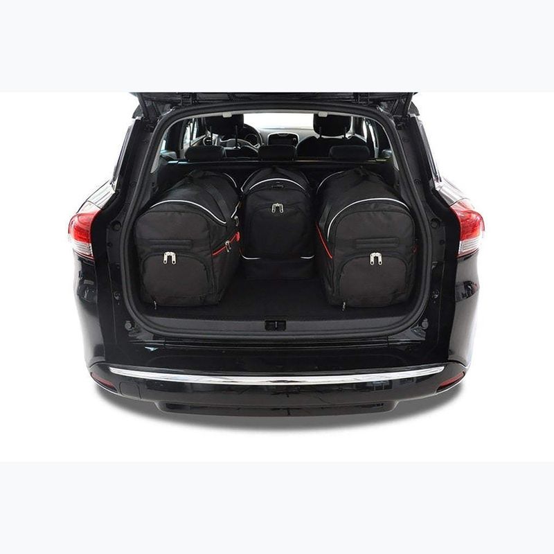 Zestaw toreb do bagażnika KJUST Renault Clio Grandtour 2013-2019 4 szt. czarny 14