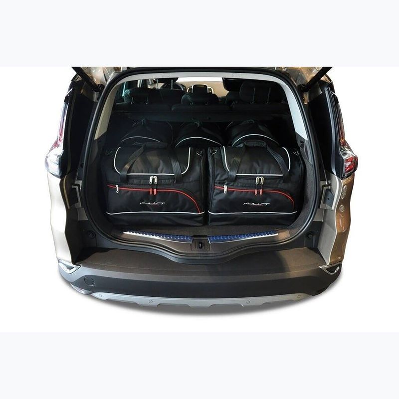 Zestaw toreb do bagażnika KJUST Renault Espace 2014-2021 5 szt. czarny 13