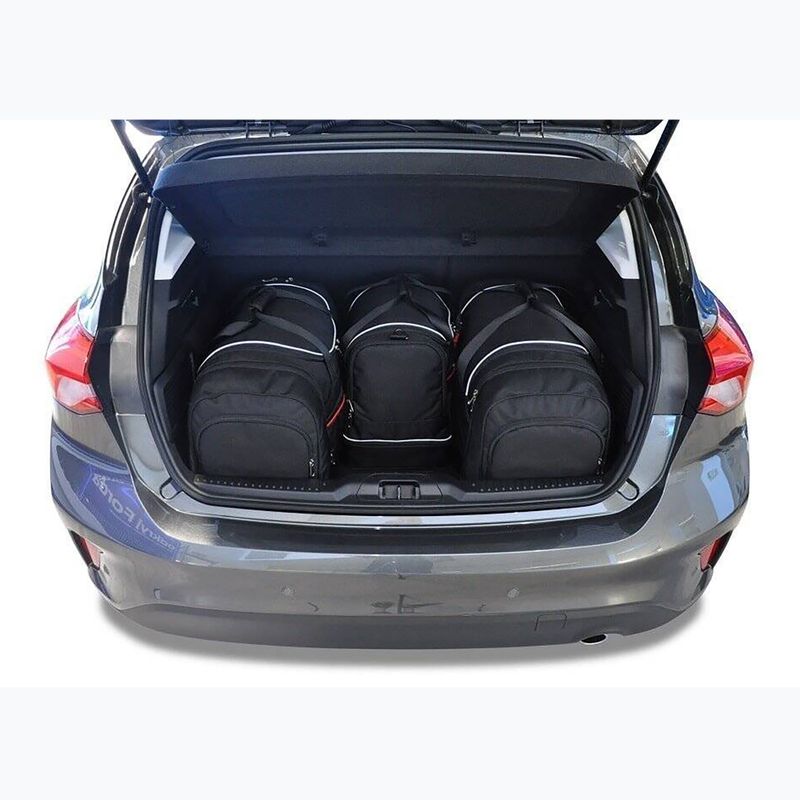 Zestaw toreb do bagażnika KJUST Ford Focus Hatchback 2018+ 4 szt. czarny 16