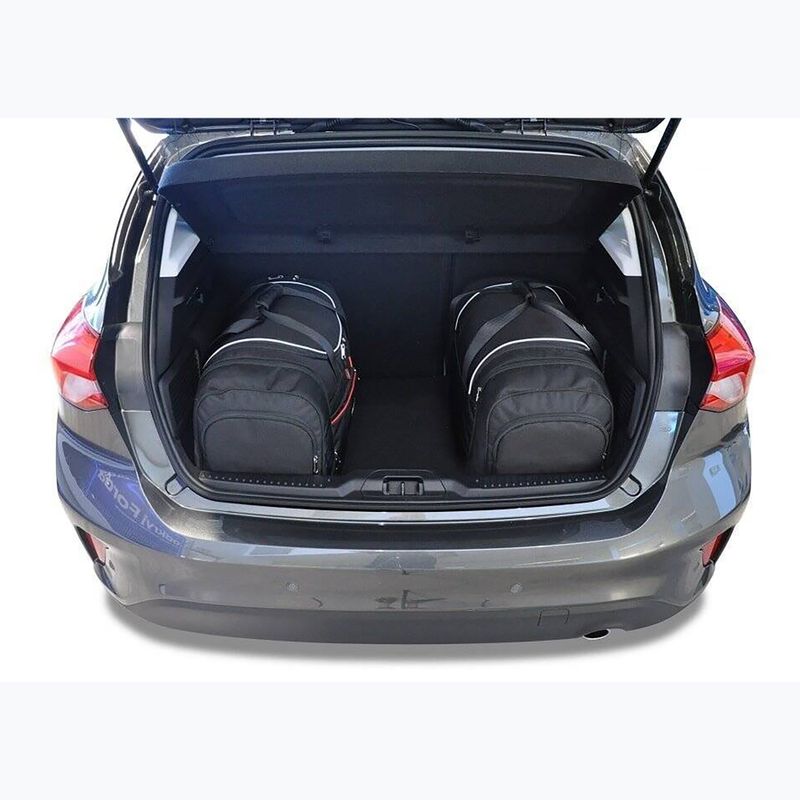 Zestaw toreb do bagażnika KJUST Ford Focus Hatchback 2018+ 4 szt. czarny 17
