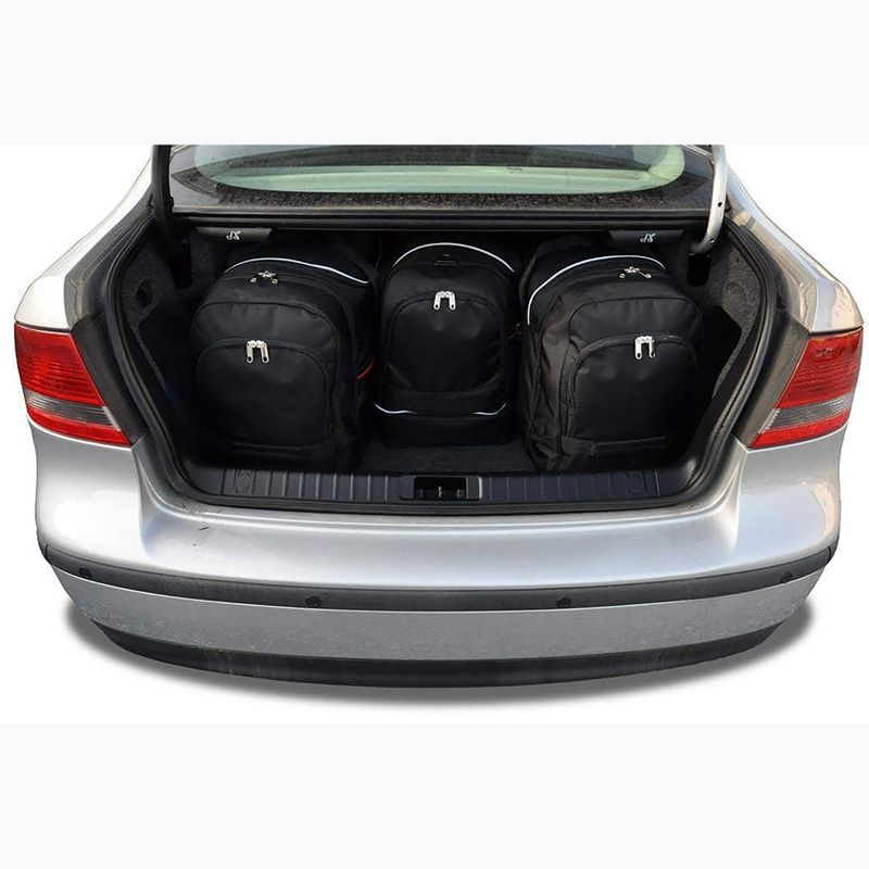 Zestaw toreb do bagażnika KJUST Saab 9-3 Sportsedan 2002-2014 4 szt. czarny 18