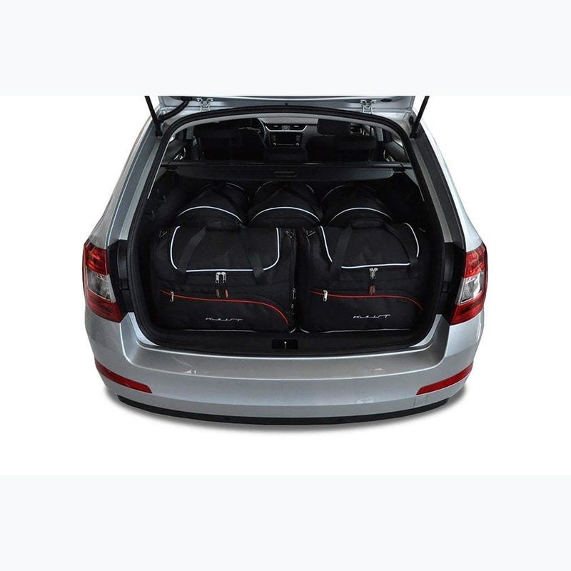Zestaw toreb do bagażnika KJUST Skoda Octavia Kombi 2013-2020 5 szt. czarny 11