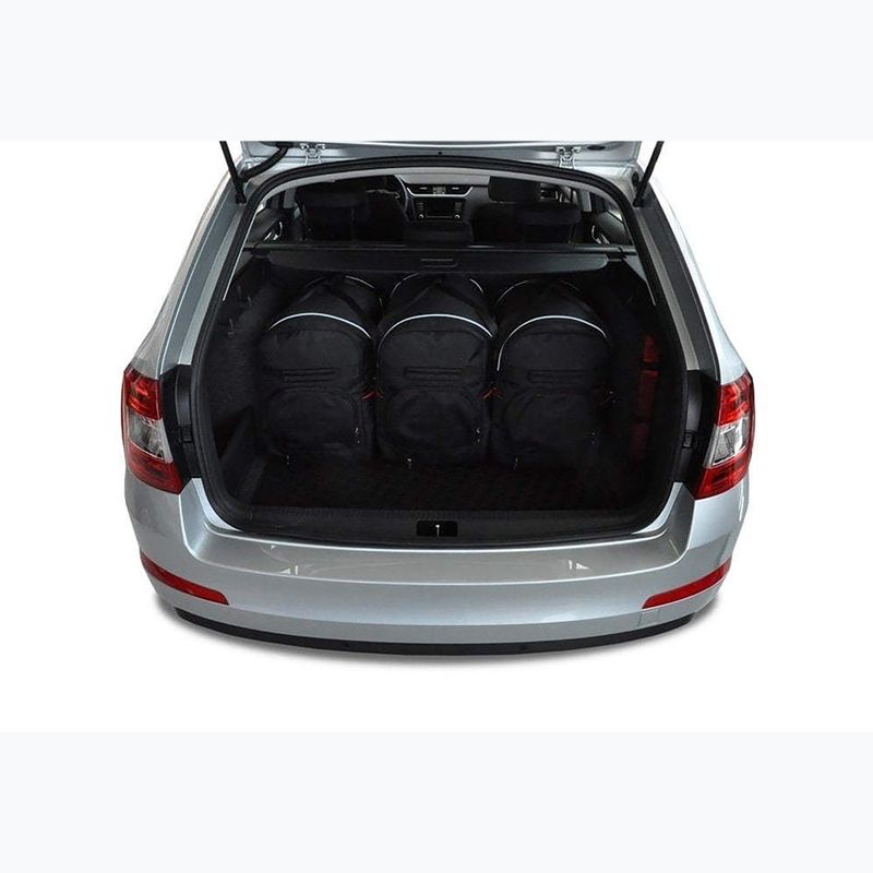 Zestaw toreb do bagażnika KJUST Skoda Octavia Kombi 2013-2020 5 szt. czarny 13