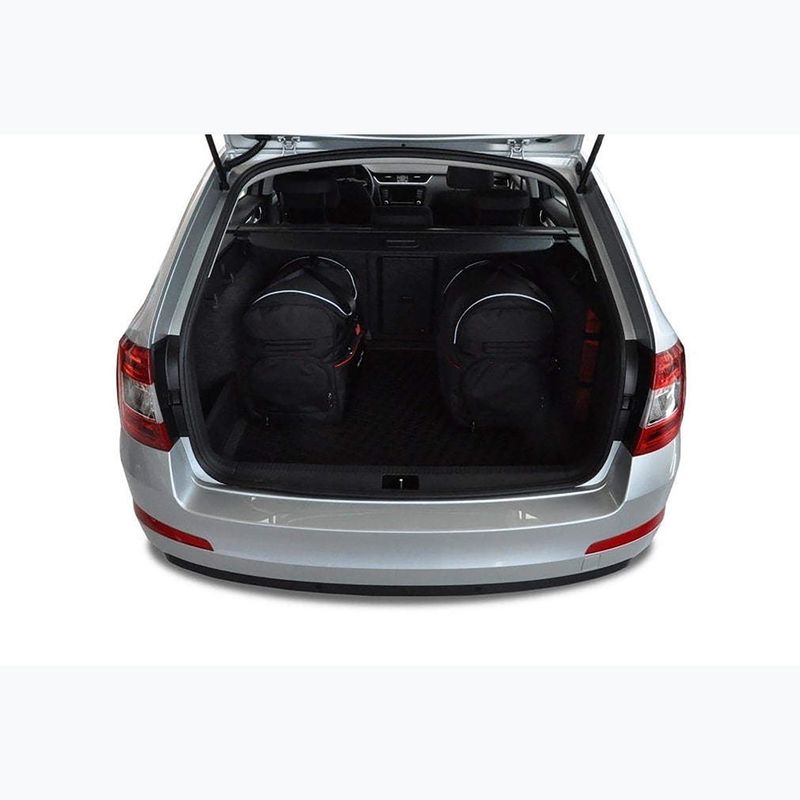 Zestaw toreb do bagażnika KJUST Skoda Octavia Kombi 2013-2020 5 szt. czarny 14