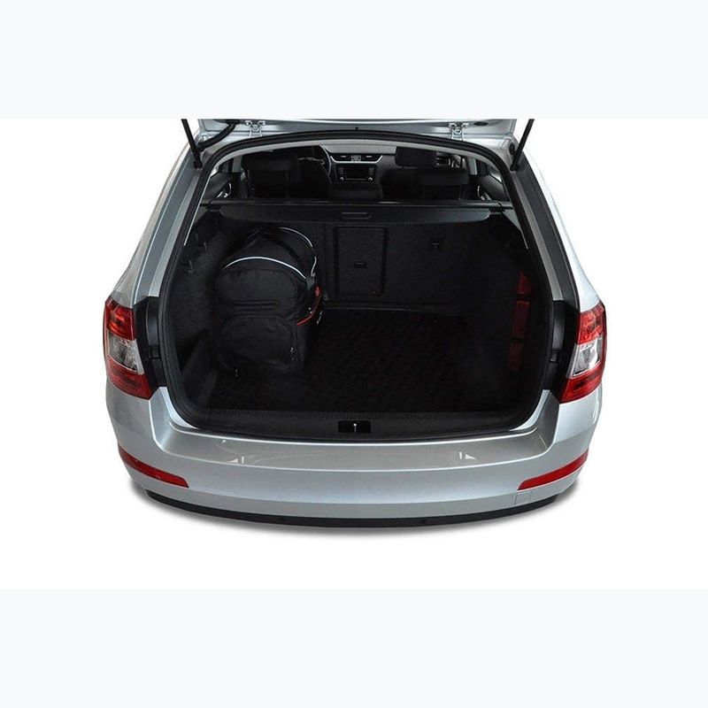 Zestaw toreb do bagażnika KJUST Skoda Octavia Kombi 2013-2020 5 szt. czarny 15