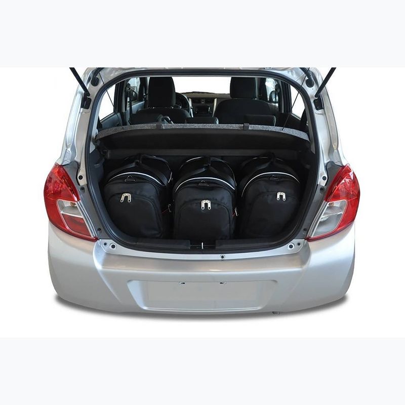 Zestaw toreb do bagażnika KJUST Suzuki Celerio 2014-2019 3 szt. czarny 9