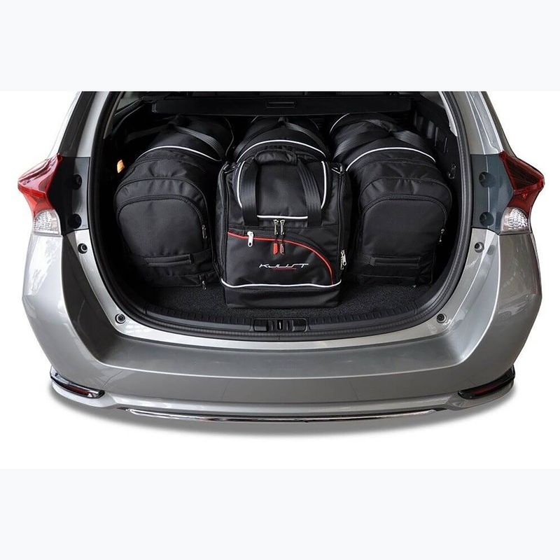 Zestaw toreb do bagażnika KJUST Toyota Auris Touring Sports 2013-2018 4 szt. czarny 13