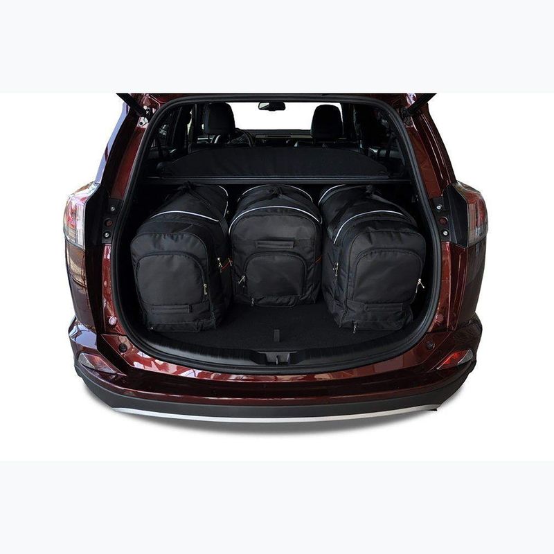 Zestaw toreb do bagażnika KJUST Toyota RAV4 2013-2018 4 szt. czarny 17