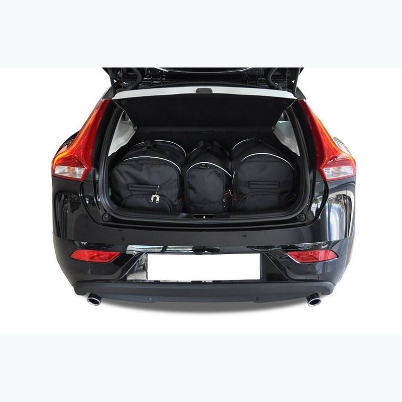 Zestaw toreb do bagażnika KJUST Volvo V40 Cross Country 2012-2019 3 szt. czarny 13